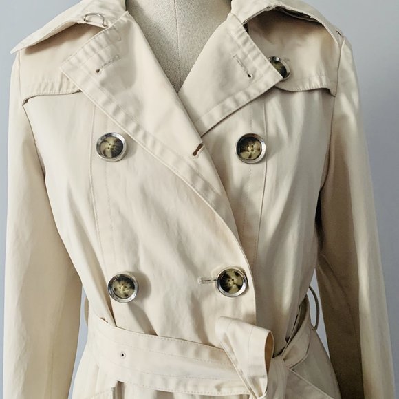 London Fog Double Breasted Trench - Picture 2 of 10